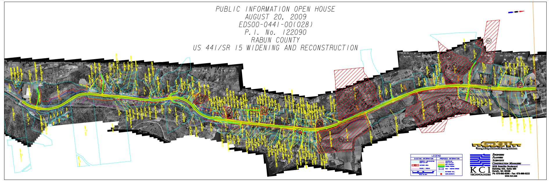 SR 15 US 441 Widening Map 1