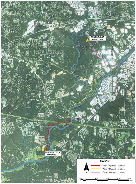 Chattahoochee Hills Greenway Trail Map 1