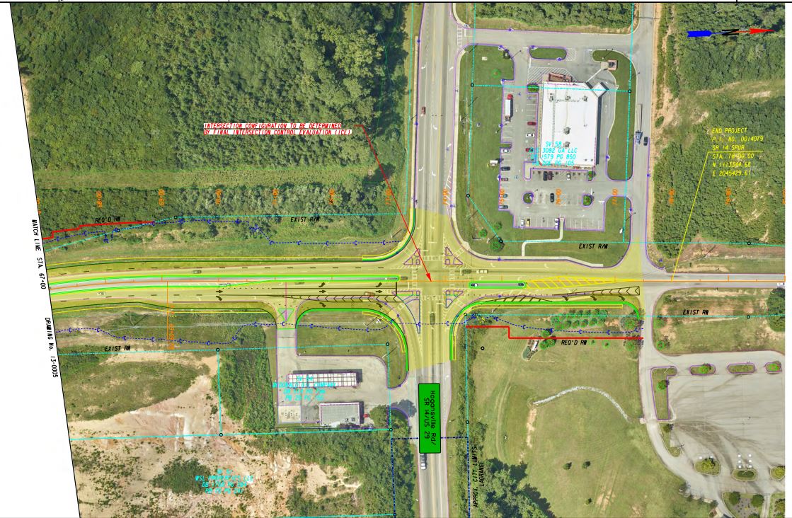 SR 14 Widening Map 6