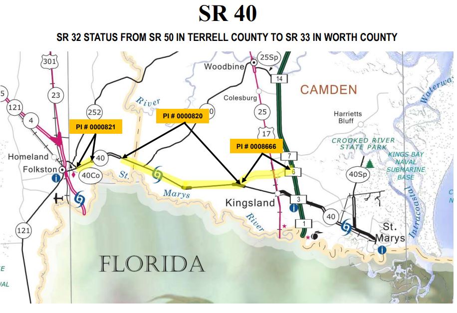 SR 40 Map