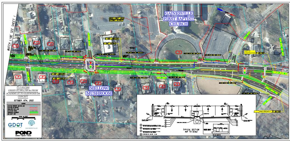 Green Street Improvement Map 2