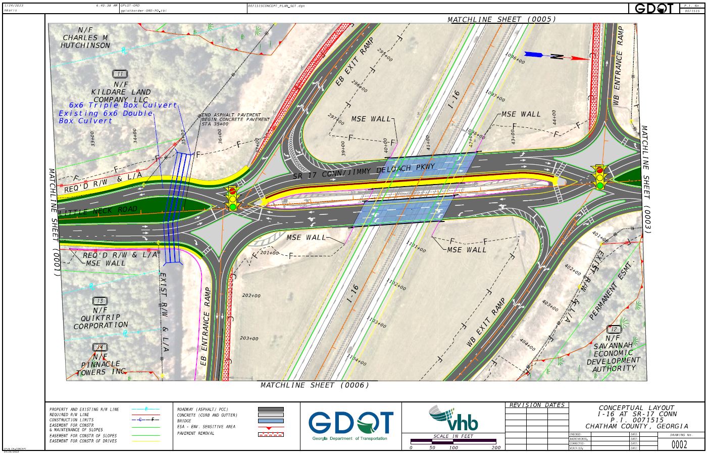 I-16 Widening and Improvement Map 2