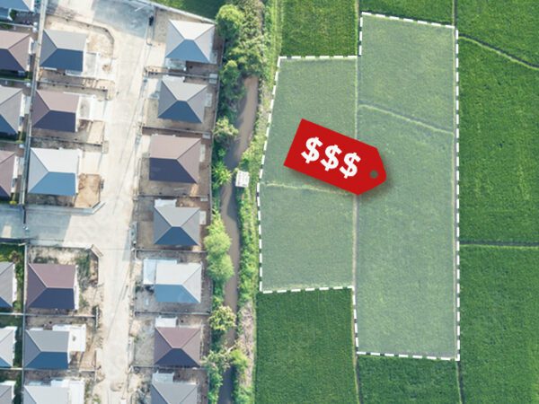 What does the government have to pay when they take my land?