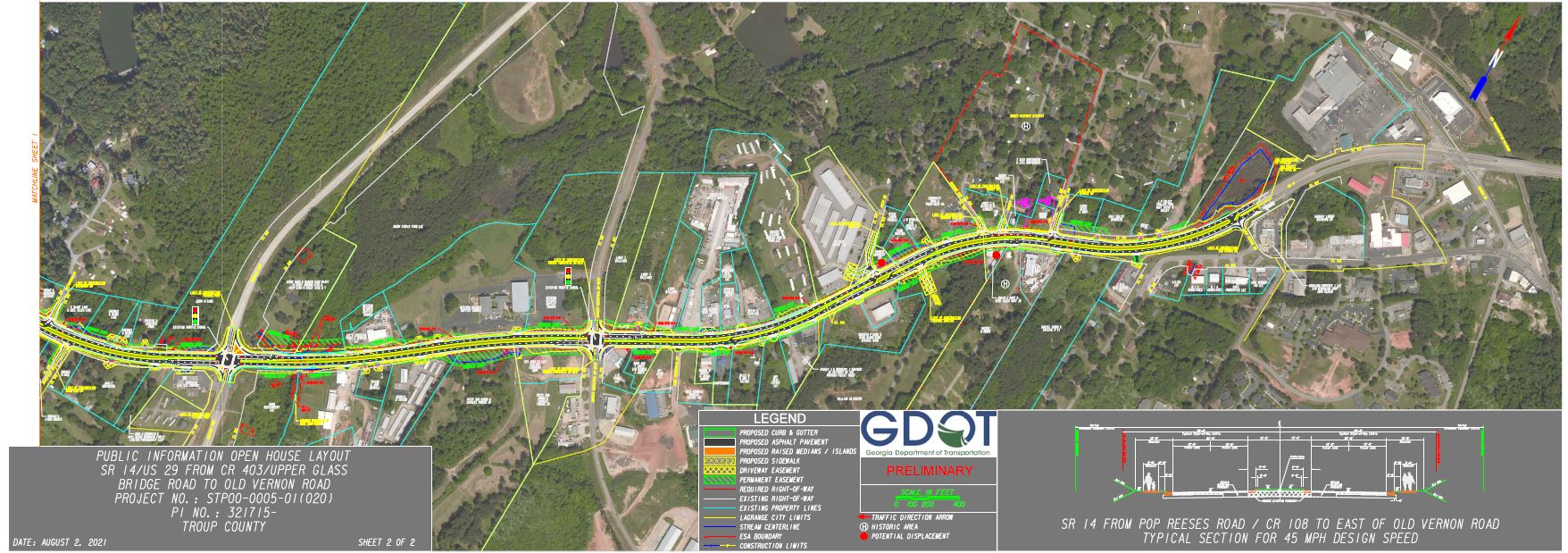 SR-14-US-29 Widening Map 3